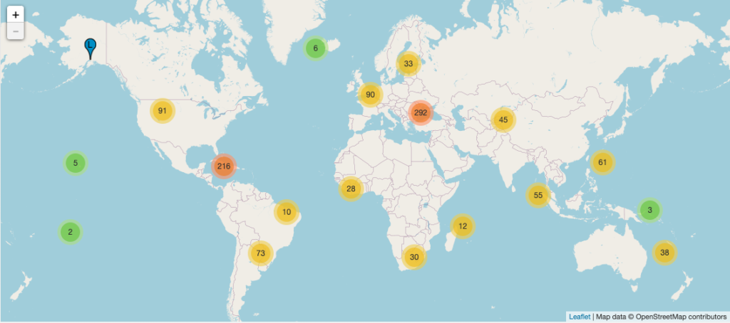 root server locations