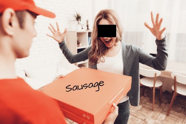sausage pizza delivery