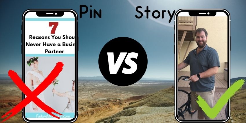 Pinterest Pin Vs. Web Story