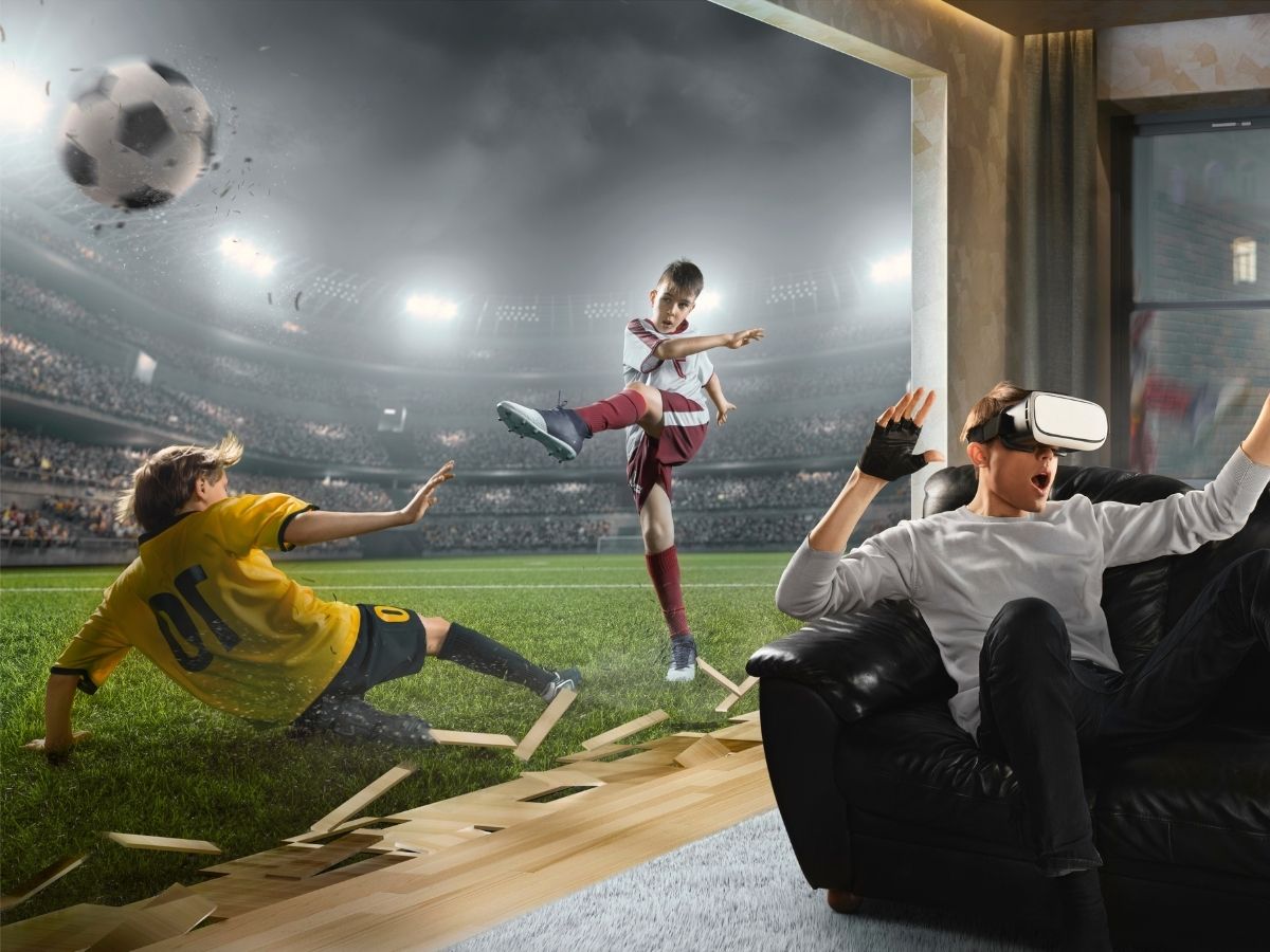 To Watch Live / Soccer Games in Virtual Reality